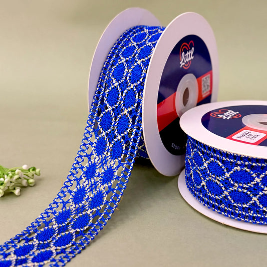 Crochia Lace in multiple colors Blue Lace from Littl