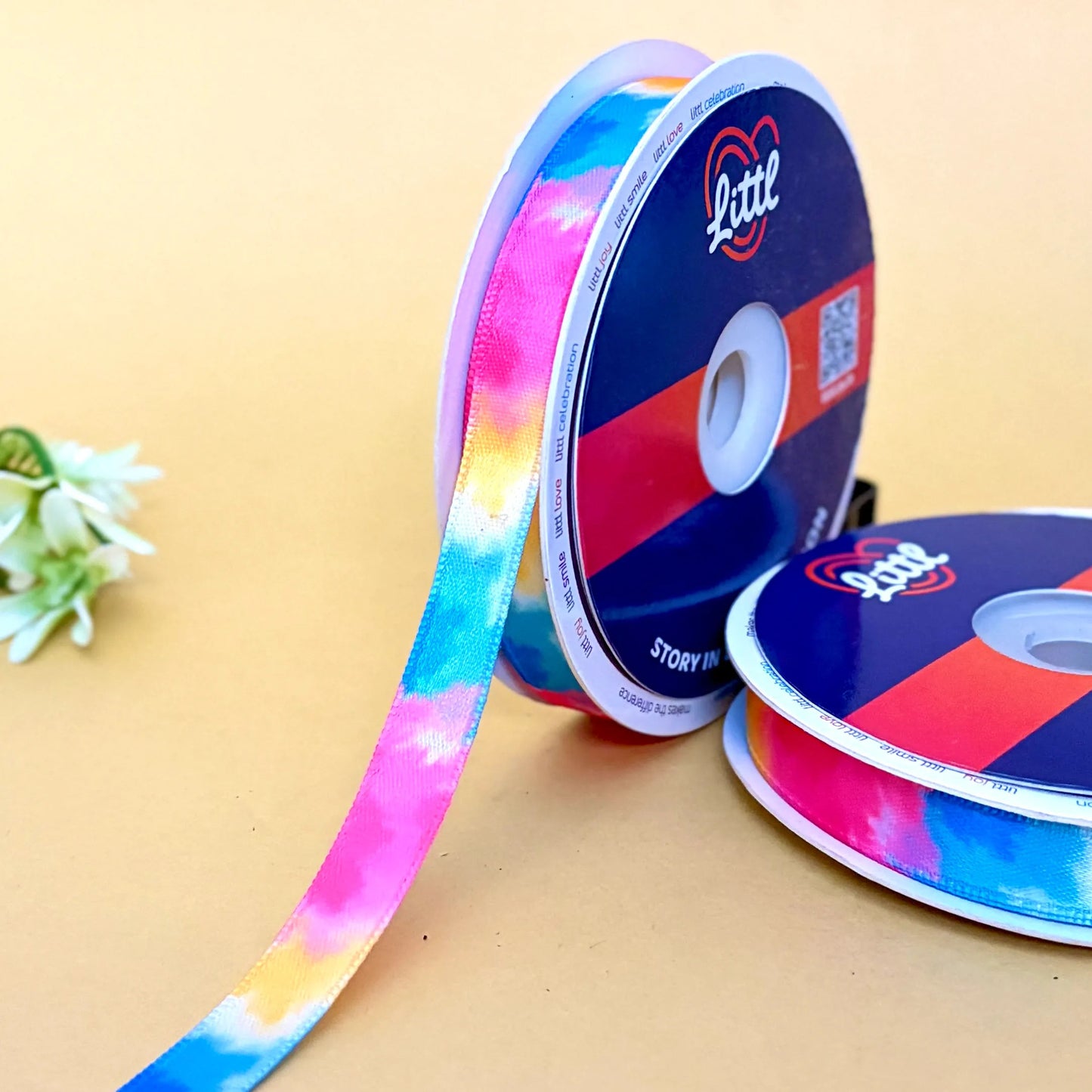 -printed ribbon 15mm 23m single face high quality gift wrap-littl