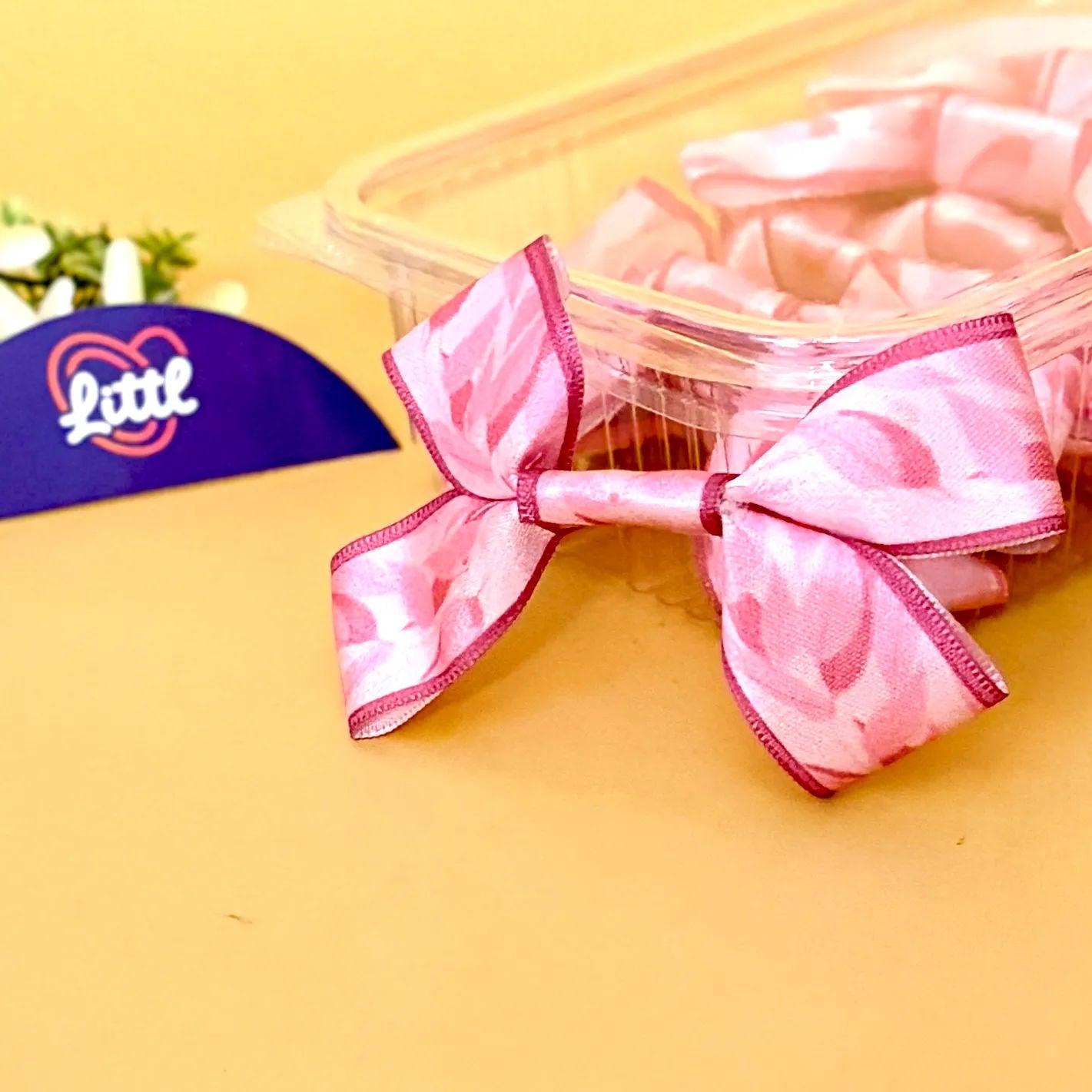 ribbon bow-ribbon bow 10 pcs pack multi color wrapping scrunchies garment-littl