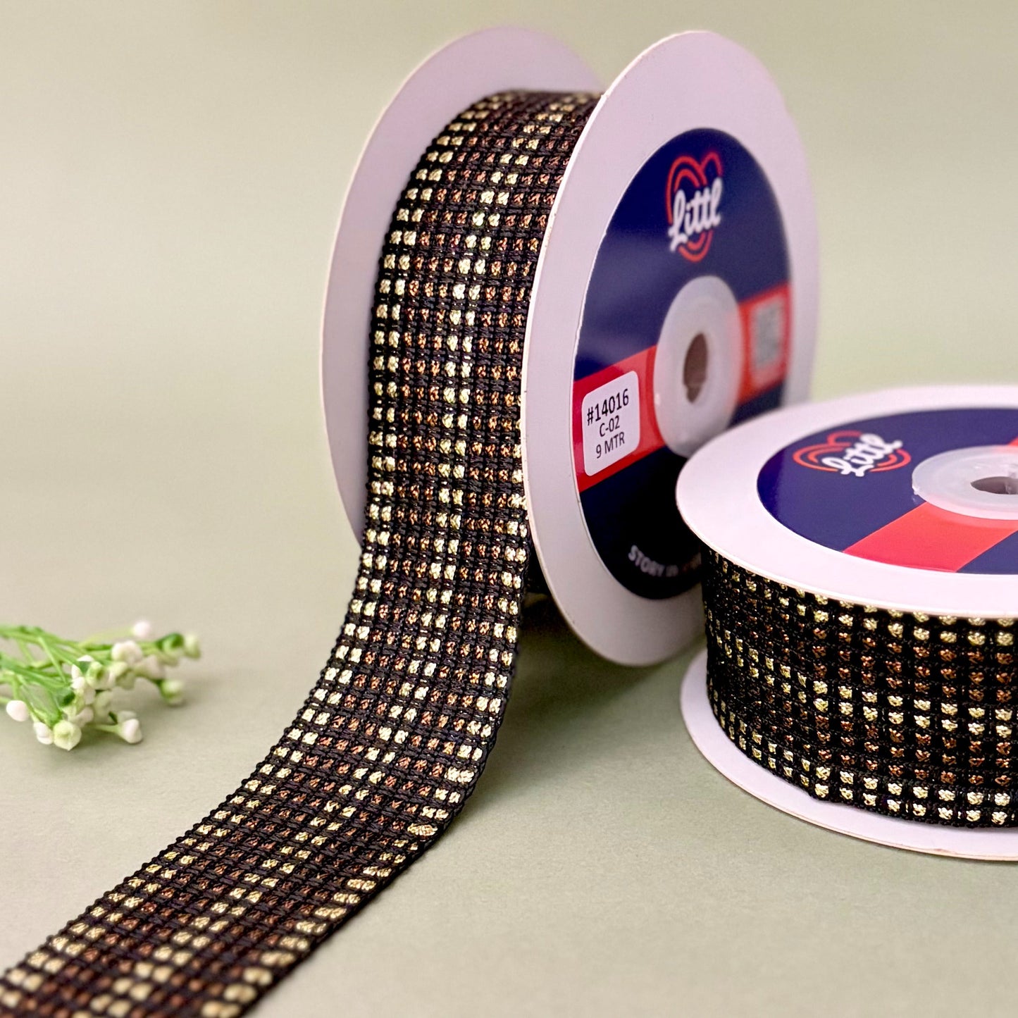 lace-black-color crochet lace-14016-littl