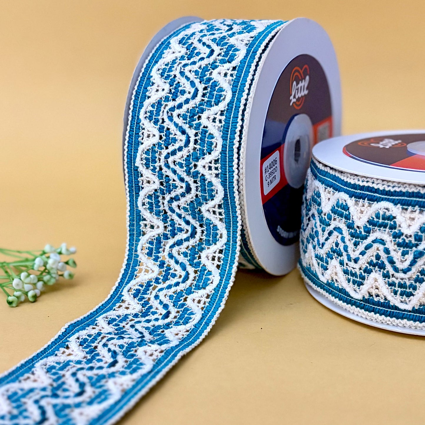 lace-turq-color crochet lace-14006-littl