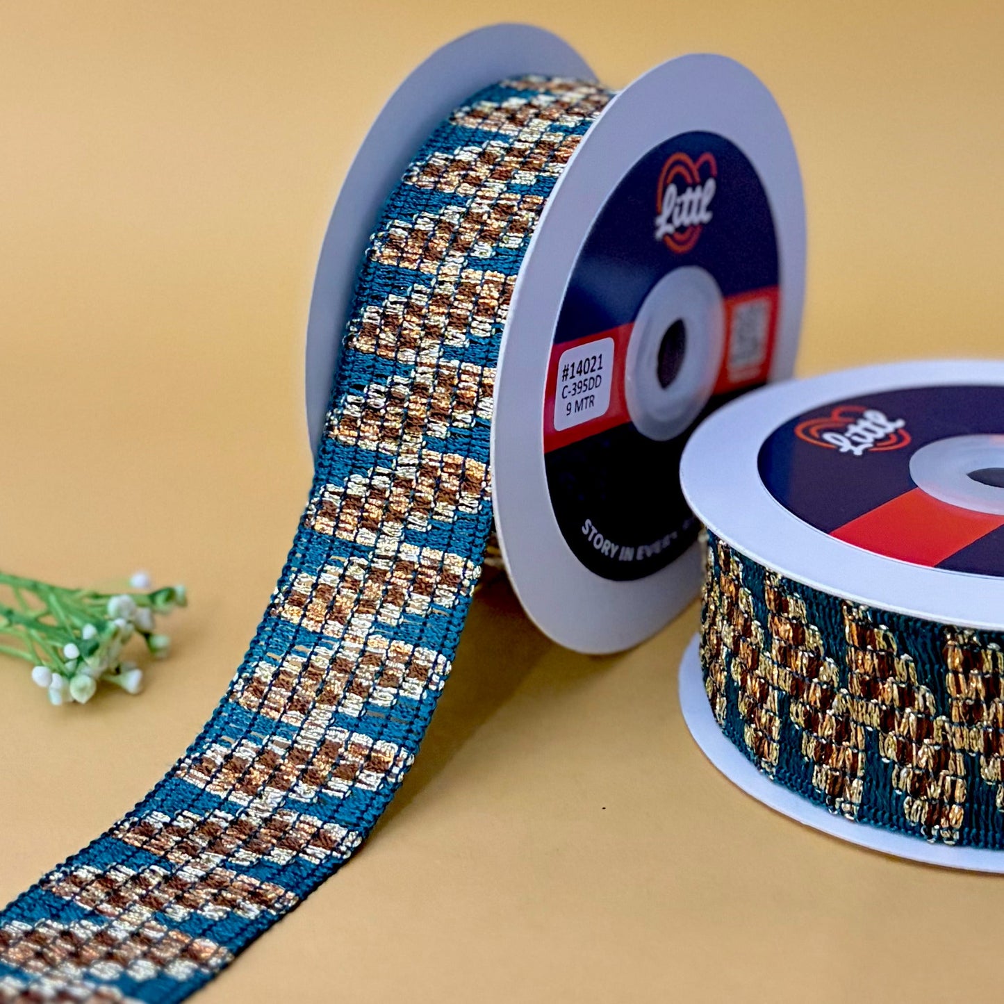 lace-turq-color crochet lace-14021-littl