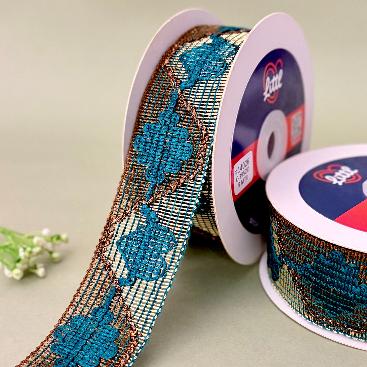 lace-turq-color crochet lace-14026-littl