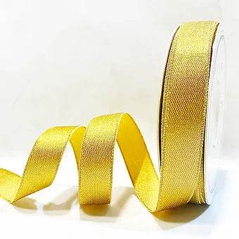1/2 inch Satin Metallic ribbon-36 meters-8236 Gold ribbon from Littl Ribbons