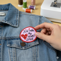 Iron On Patches – 'My Heart Smile!' Custom T-shirt and Gifts   Littl