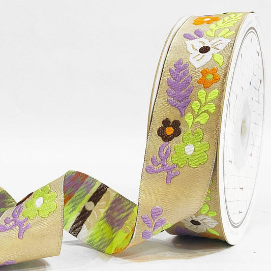  printed woven ribbons - Littl