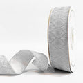 Soft Mist Saree Lace Border 25mm - Grey by Littl India