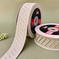 German Metallic Jacquard Ribbon – Premium Heavy Military-Style Braid | 1.5″ Wide | 18m Pack | 61553   Littl