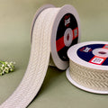 German Metallic Jacquard Ribbon – Premium Heavy Military-Style Braid | 1.5″ Wide | 18m Pack | 61556   Littl