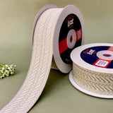 German Metallic Jacquard Ribbon – Premium Heavy Military-Style Braid | 1.5″ Wide | 18m Pack | 61556   Littl