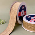 German Metallic Jacquard Ribbon – Premium Heavy Military-Style Braid | 1.5″ Wide | 18m Pack | 61556   Littl