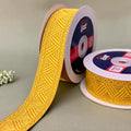 German Metallic Jacquard Ribbon – Premium Heavy Military-Style Braid | 1.5″ Wide | 18m Pack | 61565   Littl
