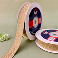 German Metallic Jacquard Ribbon – Premium Heavy Military-Style Braid | 1″ Wide | 18m Pack | 61568   Littl