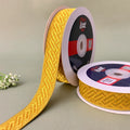 German Metallic Jacquard Ribbon – Premium Heavy Military-Style Braid | 1″ Wide | 18m Pack | 61586   Littl