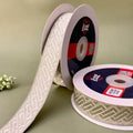 German Metallic Jacquard Ribbon – Premium Heavy Military-Style Braid | 1″ Wide | 18m Pack | 61586   Littl