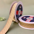 German Metallic Jacquard Ribbon – Premium Heavy Military-Style Braid | 1″ Wide | 18m Pack | 61586   Littl