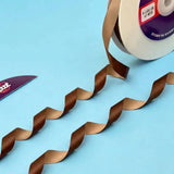 The Mocha Layer – Cocoa Brown & Tan Dual Tone Satin Ribbon, 3/4 inch (20 mm)   Littl