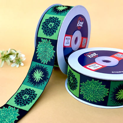 Ribbon-Lace Border 1 Inch Satin Weave Multiple Colors Suits Garments 61014-Littl