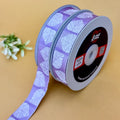 Leheriya Stripe Woven Gift Ribbon 25mm - Pink by Littl India