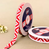Zigzag Bold Bright – Woven Jacquard Ribbon, 15 mm