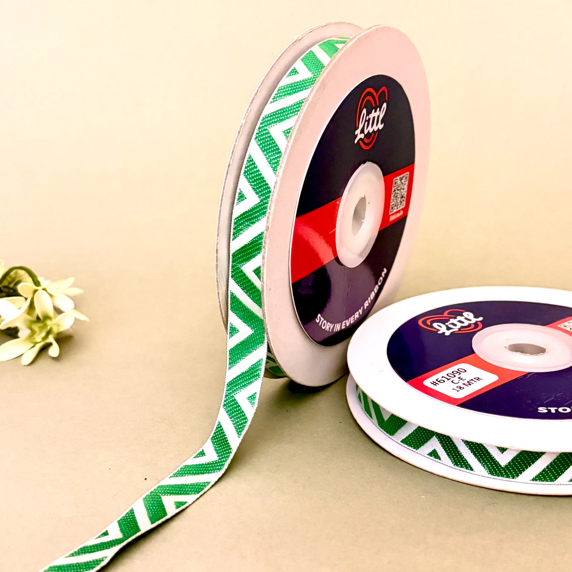 Ribbon-Gift Ribbon 15mm Satin Weave Multiple Colors Hampers Garments 61090-Littl