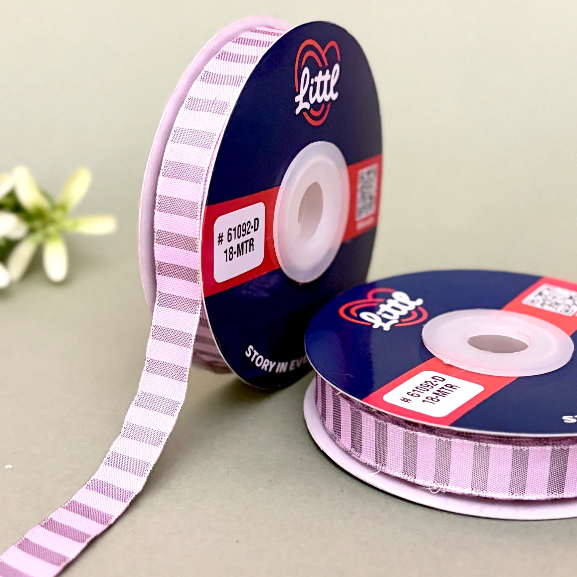 Ribbon-Gift Ribbon 15mm Satin Weave Multiple Colors Hampers Garments 61092-Littl