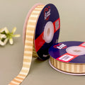 Dhara Stripe Woven Ribbon 15mm - Lilac by Littl India