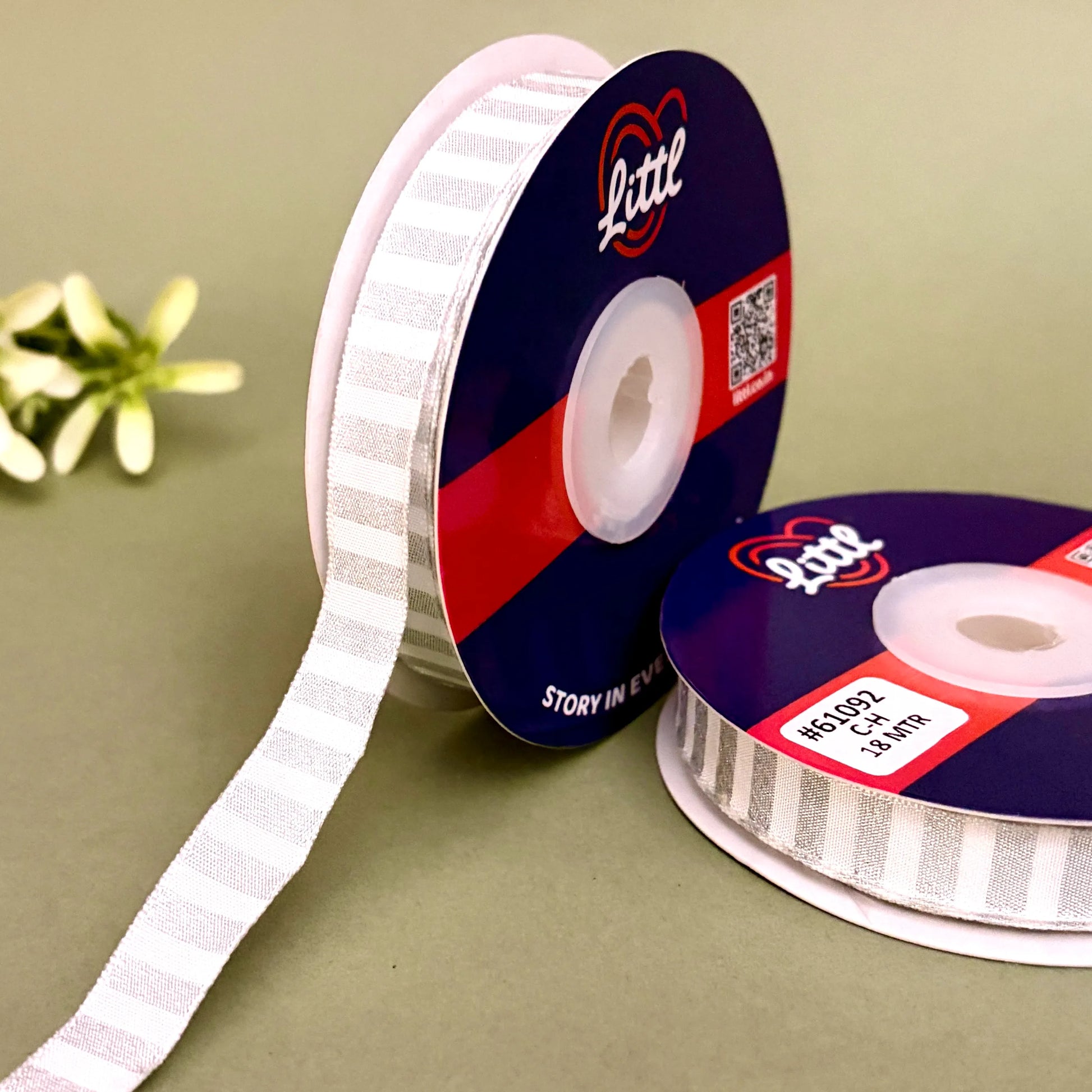 Ribbon-Gift Ribbon 15mm Satin Weave Multiple Colors Hampers Garments 61092-Littl