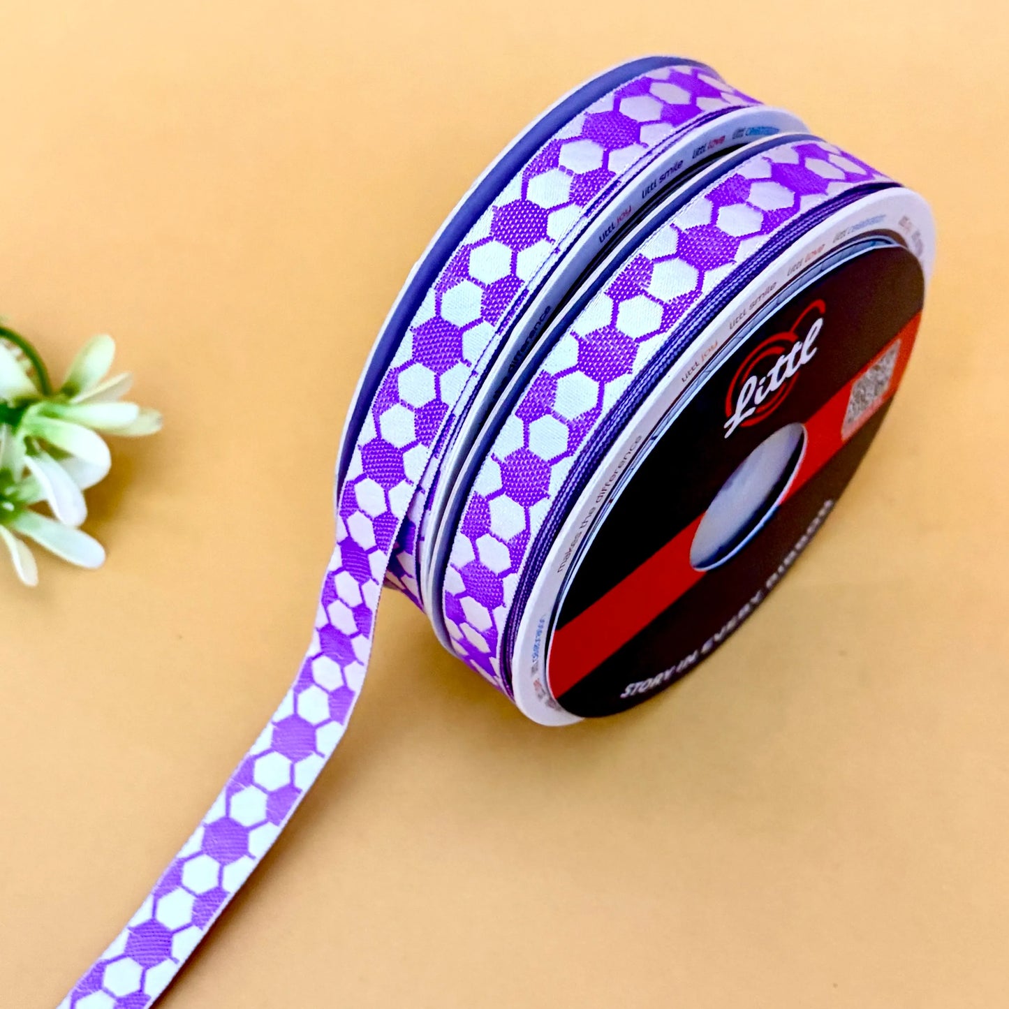 ribbon-gift ribbon 15mm satin weave multiple colors hampers garments 61091-littl