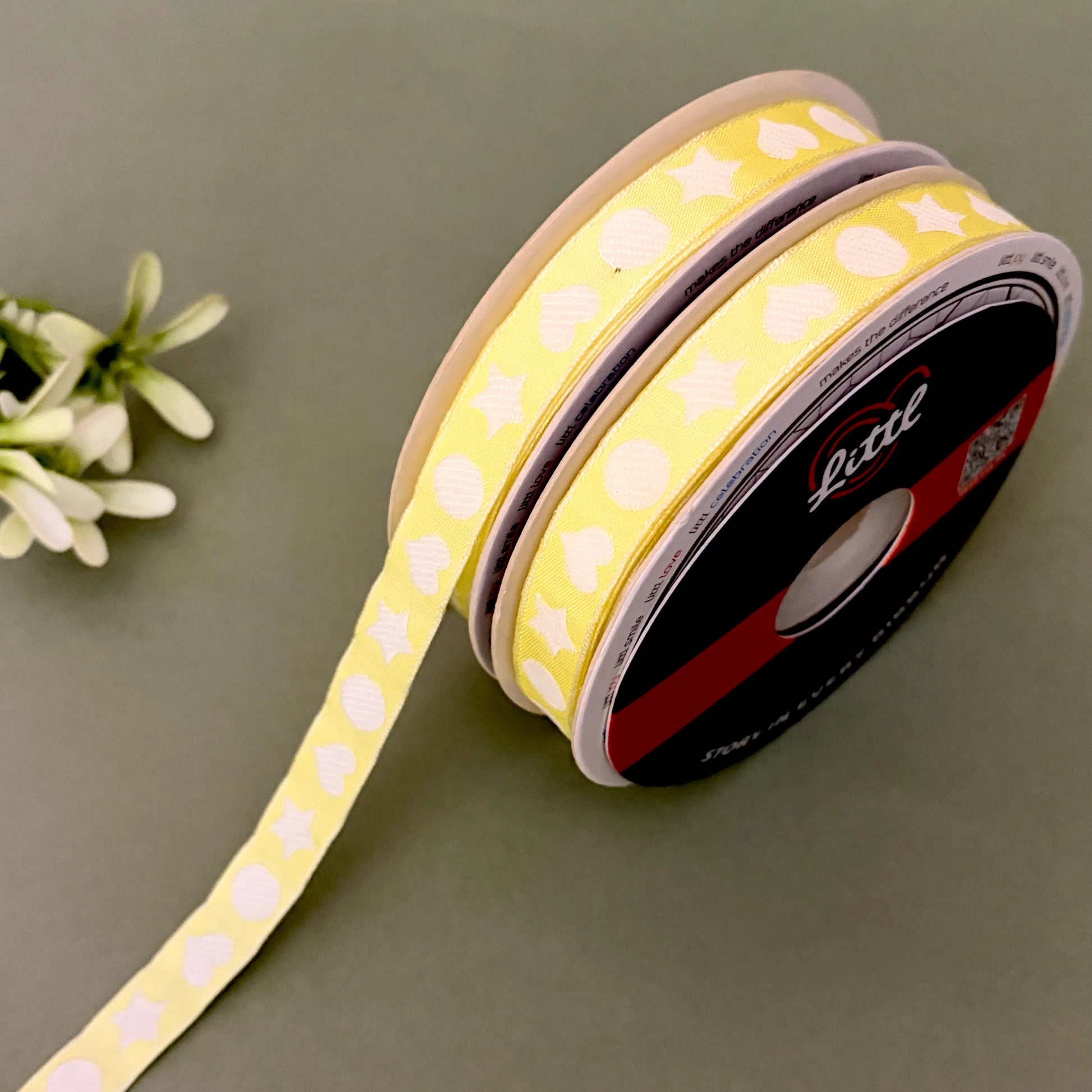 Ribbon-Gift Ribbon 15mm Satin Weave Multiple Colors Hampers Garments 61086-Littl