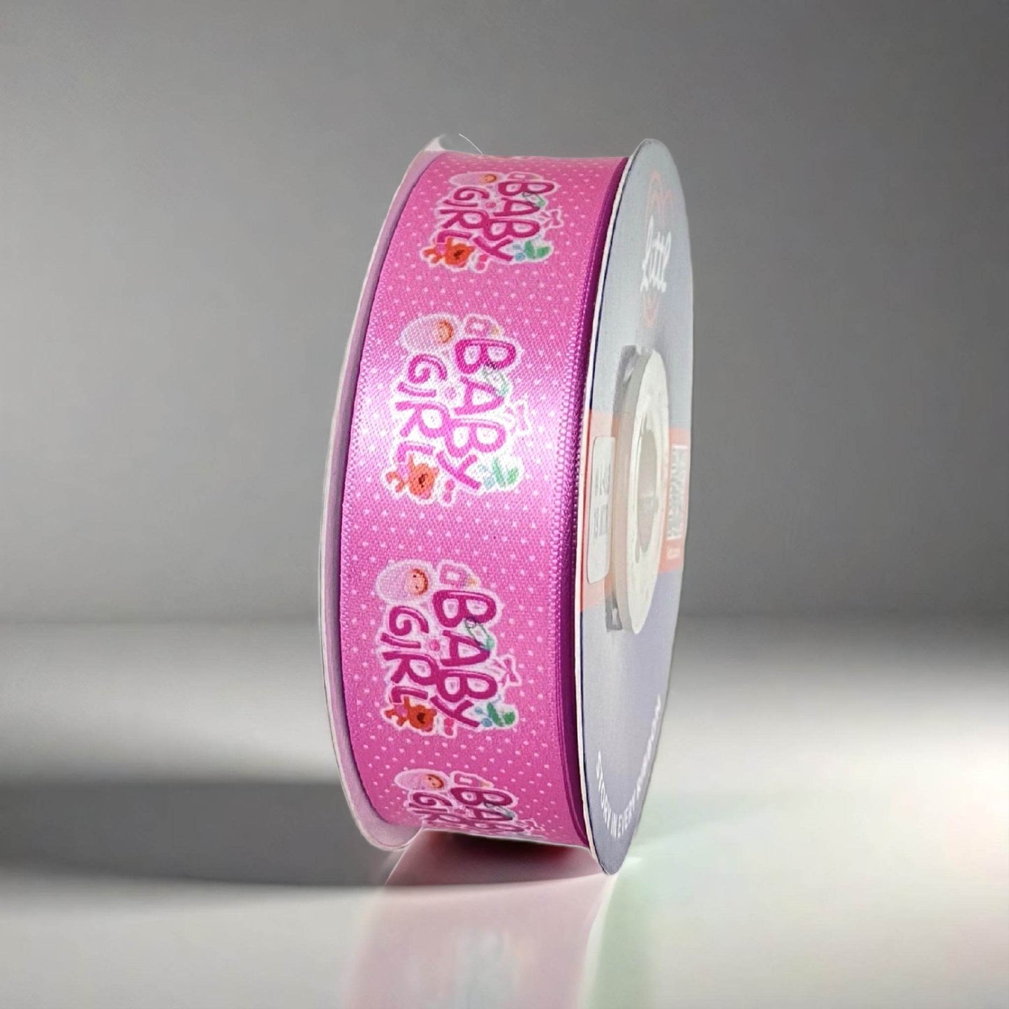 printed ribbons for  baby shower - littl