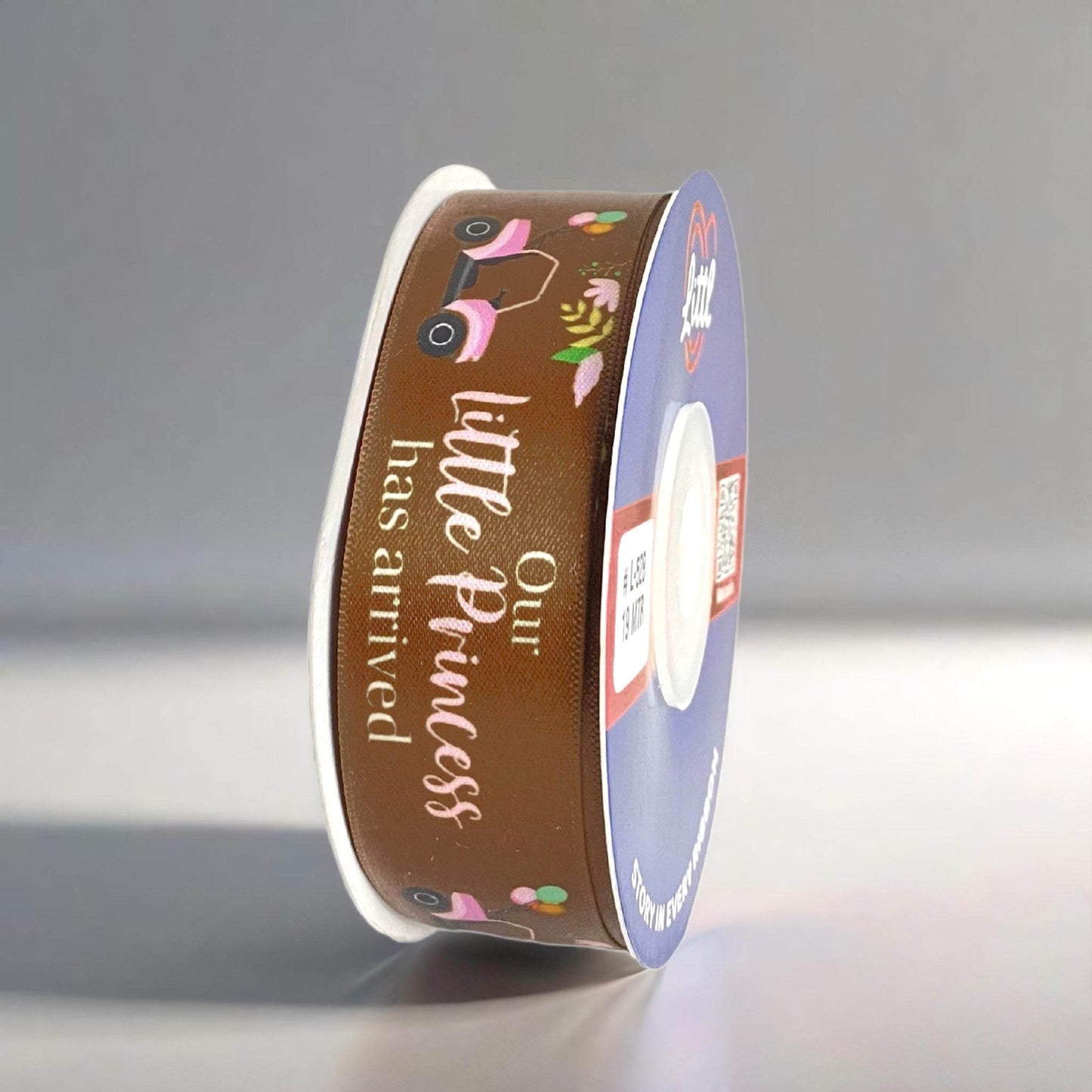 printed ribbons for  baby shower- littl