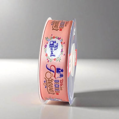 ribbon-Pastel Red-Engagement Ribbon (L655 to L666)-Littl Ribbons