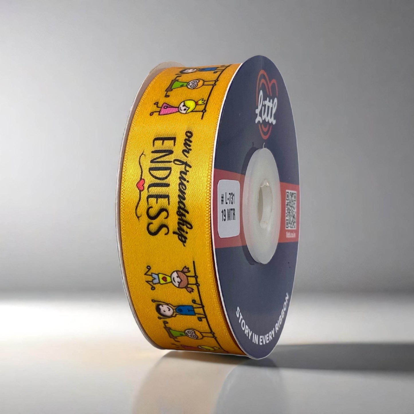  ribbons with text - littl