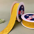 German Metallic Jacquard Ribbon – Premium Heavy Military-Style Braid | 1.5″ Wide | 18m Pack | 61539-41   Littl