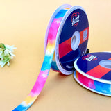 Tie-Dye Cotton Candy – Printed Satin Ribbon, 1 inch (25 mm)   Littl