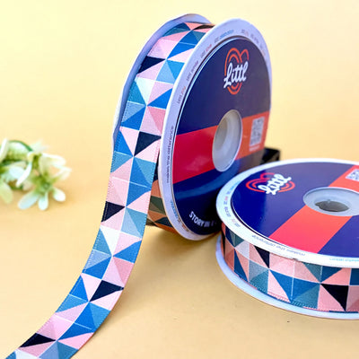 -Satin Ribbon 20mm 23m Roll Single Face Decorative Crafting-Littl