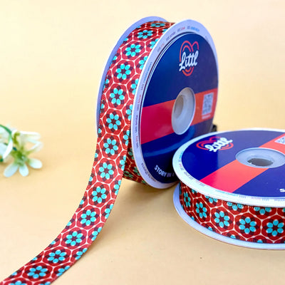 -Premium Satin Ribbon 20mm 23m Single Face Fashion Garment K139-Littl