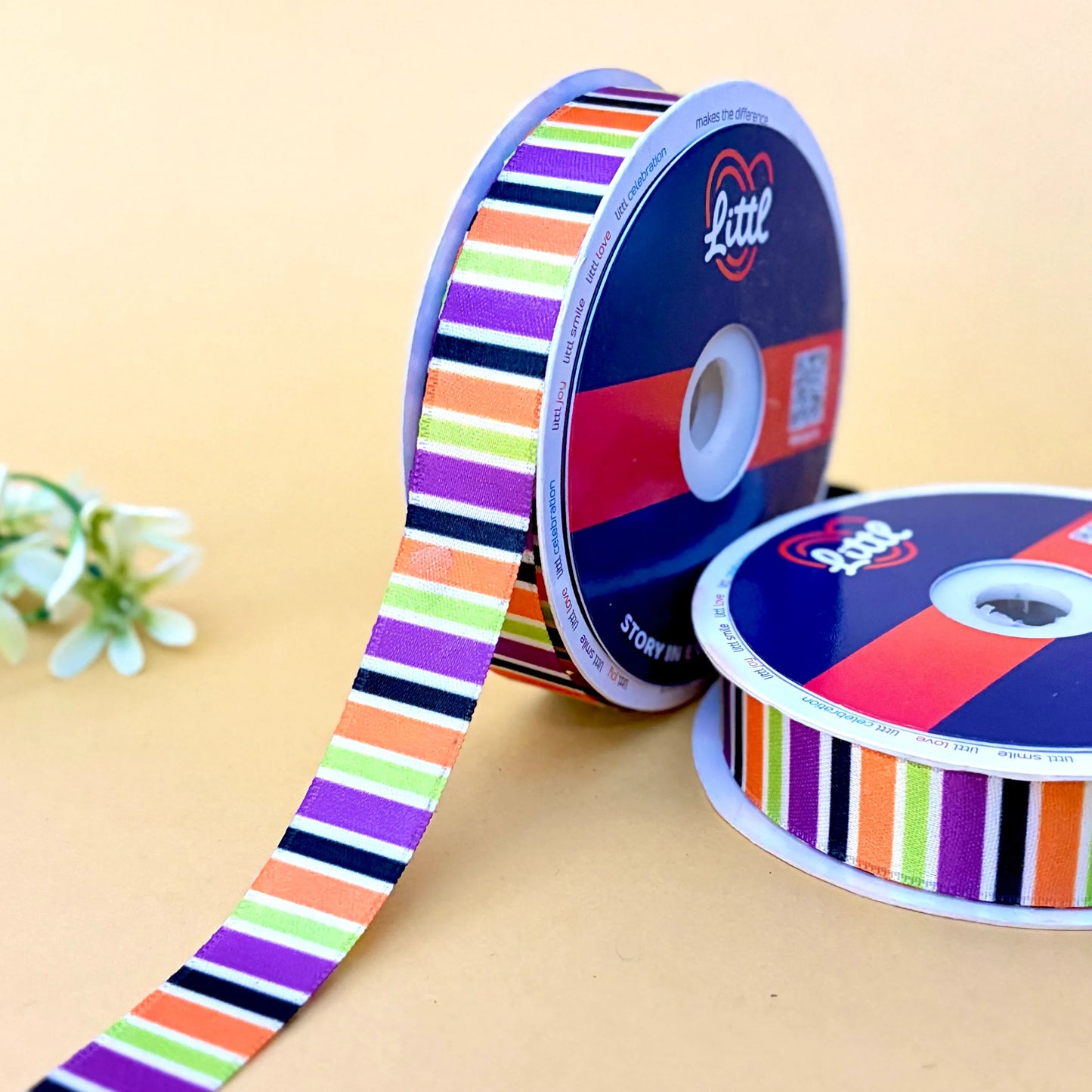 -gift wrapping ribbon 20mm 23m satin single face hampers-littl
