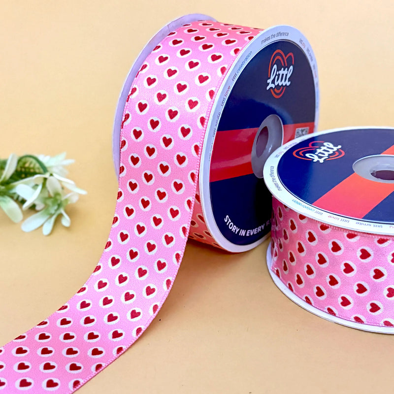 Checkered Flag Printed Ribbon 40mm - 40mm printed ribbon by Littl India