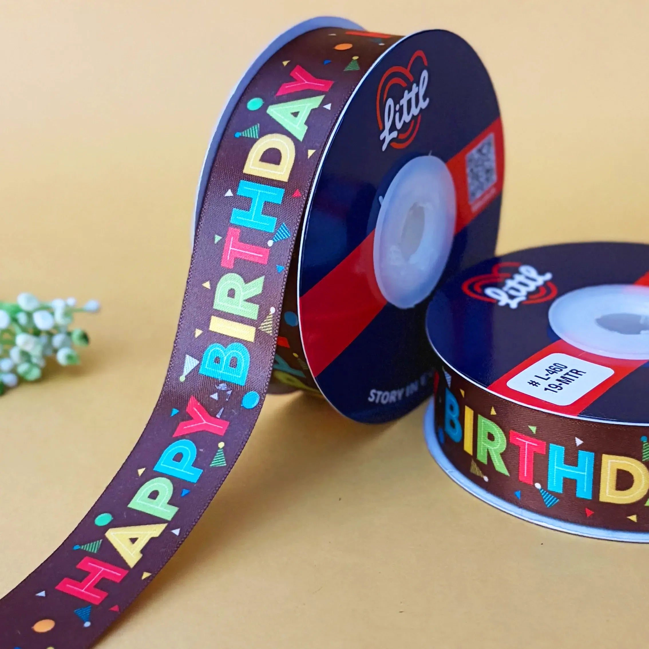 Happy Birthday Ribbon 25mm | Buy Online India | Littl