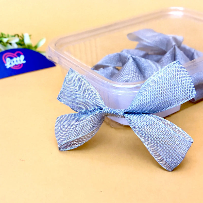 Ribbon Bow-Ribbon Bow 10 Pcs Pack Jari Metallic Gifting Garment-Littl