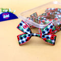 Ribbon Bow-Ribbon Bow 10 Pcs Pack Readymade Red Black Satin Trousseau-Littl