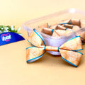 Ribbon Bow-Ribbon Bow 10 Pcs Pack Readymade Multi Color Satin Craft-Littl