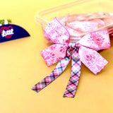 Damask Petal Pink – Ready-Made Satin Bows, Pack of 10   Littl