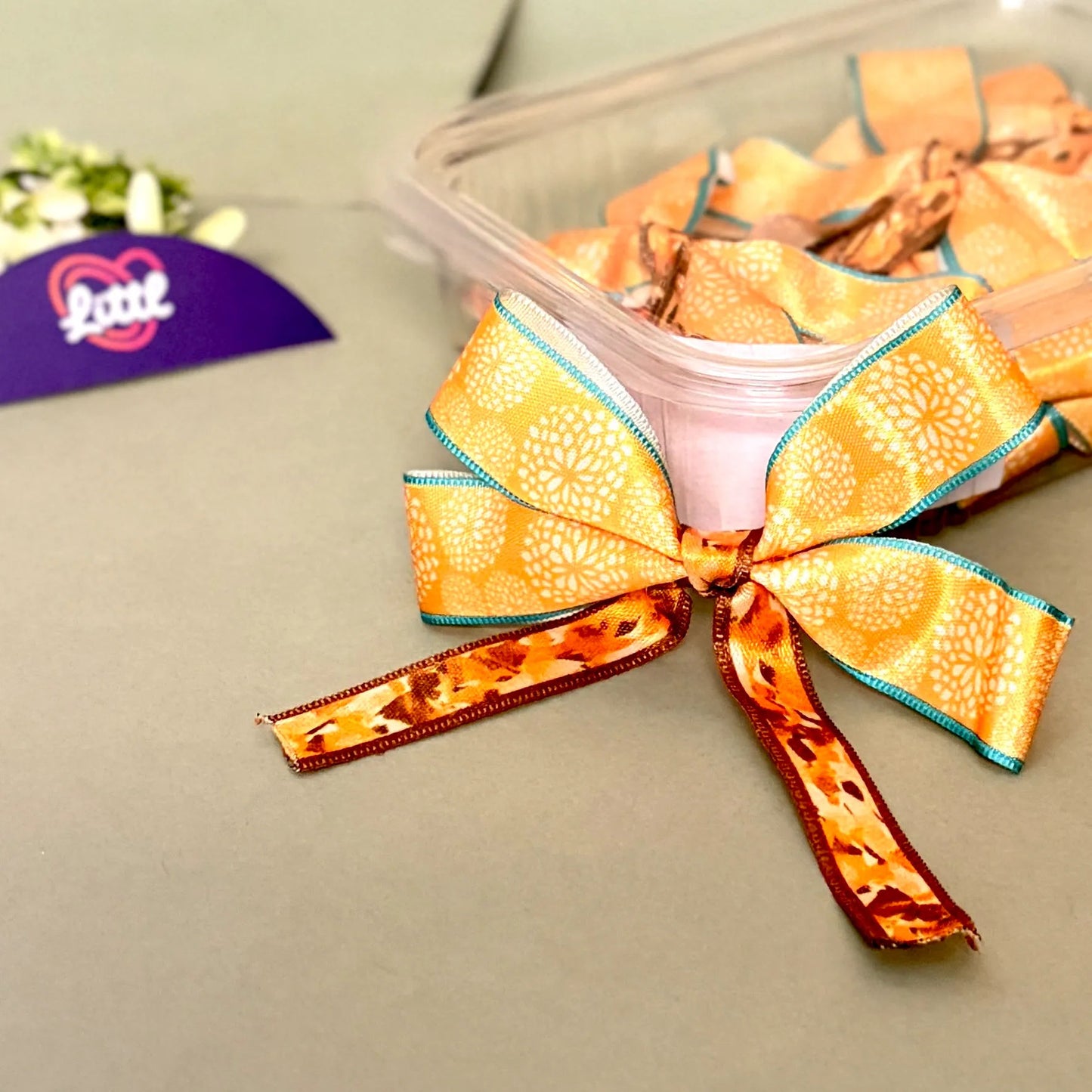 ribbon bow-ribbon bow 10 pcs pack tail readymade multi color satin craft-littl