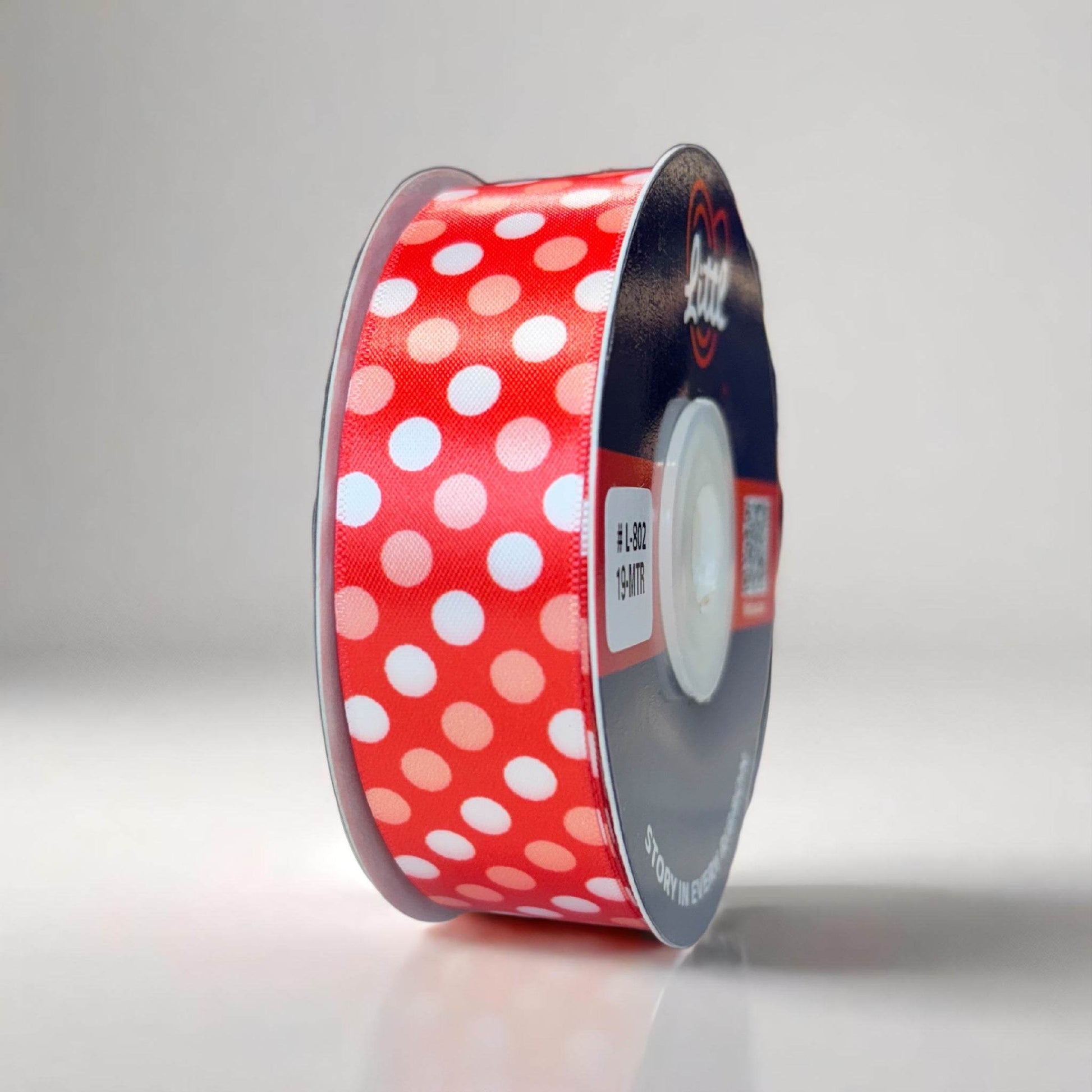Polka Dot Satin Ribbons  - Littl