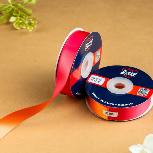 Ribbon--Printed Satin Ribbon- Pichrang Collection-Littl