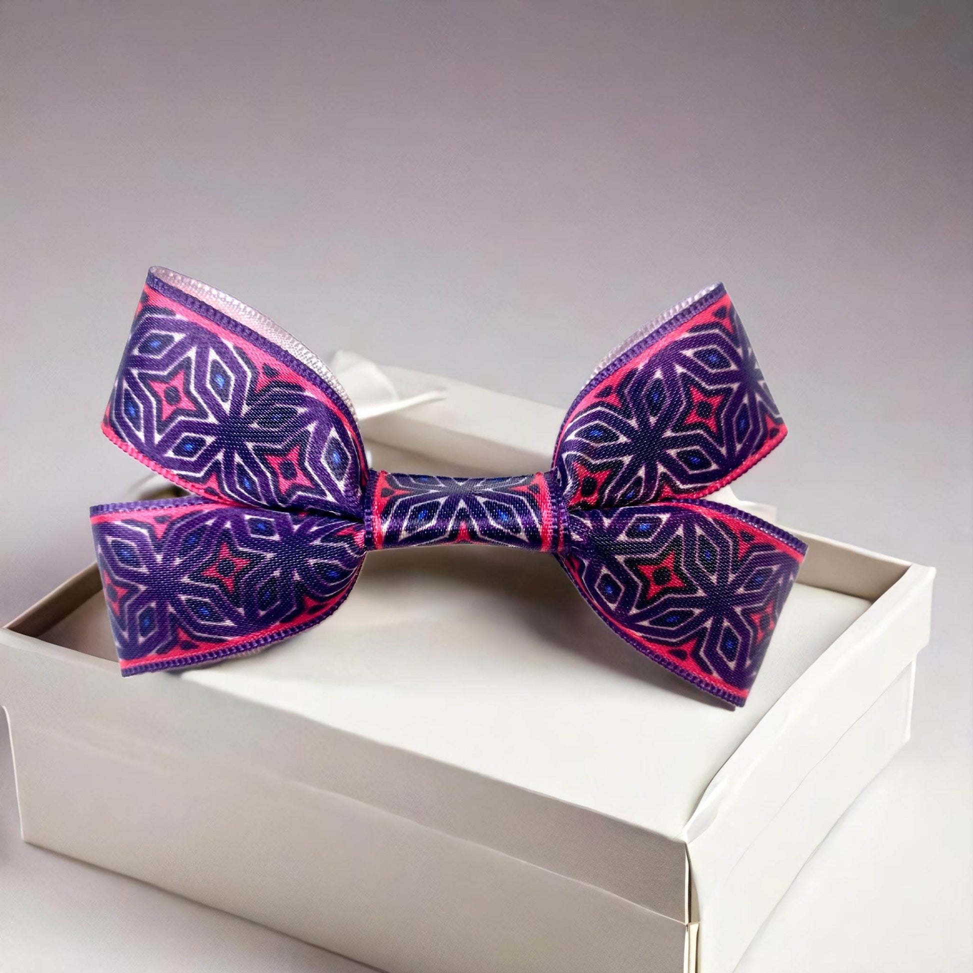 Printed Satin Bows for Gifts & Crafts-10 pcs pack - Littl