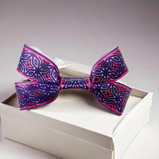 Printed Satin Bows for Gifts & Crafts-10 pcs pack - Littl